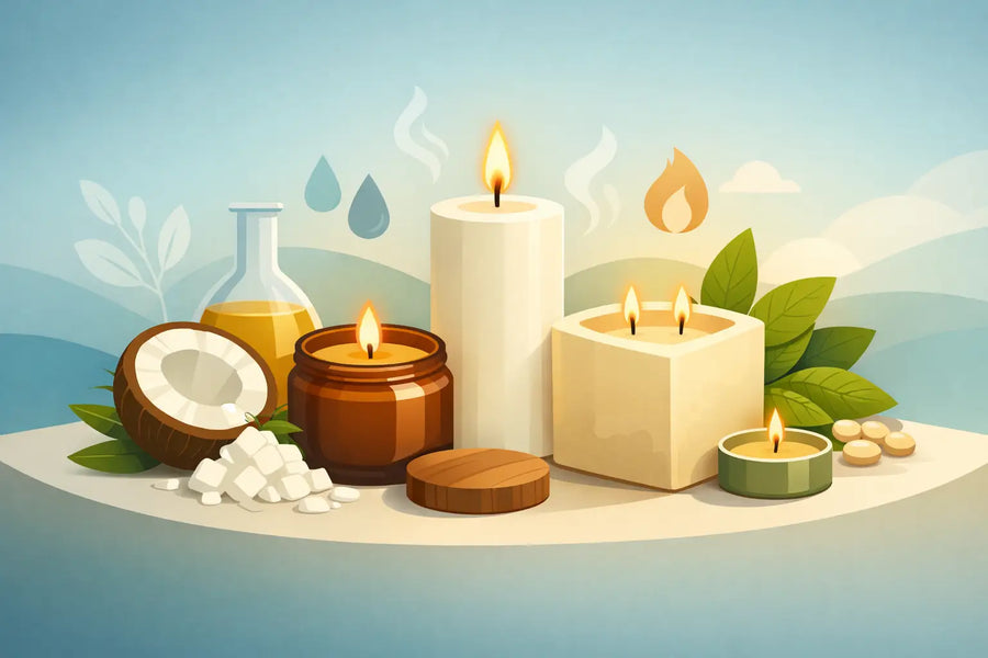 A Guide to Candle Wax Types for Better Burning