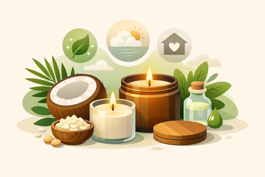 Coconut Soy Wax Candles Benefits Explained