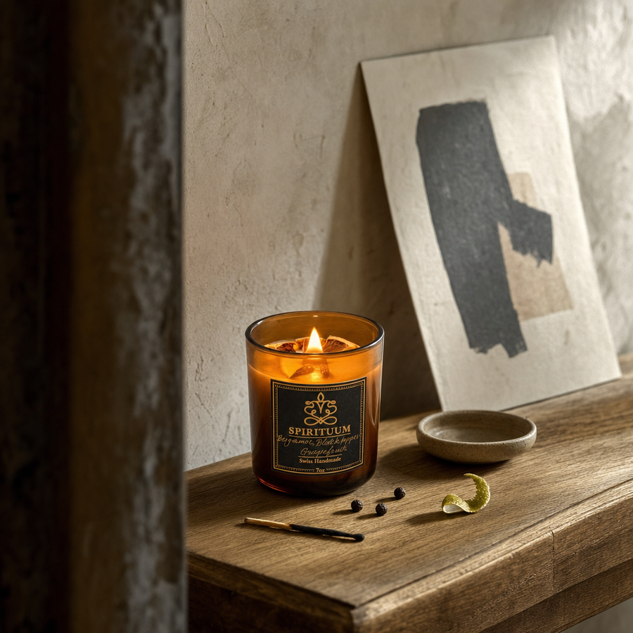 Spirituum Swiss Hand-Made Candle