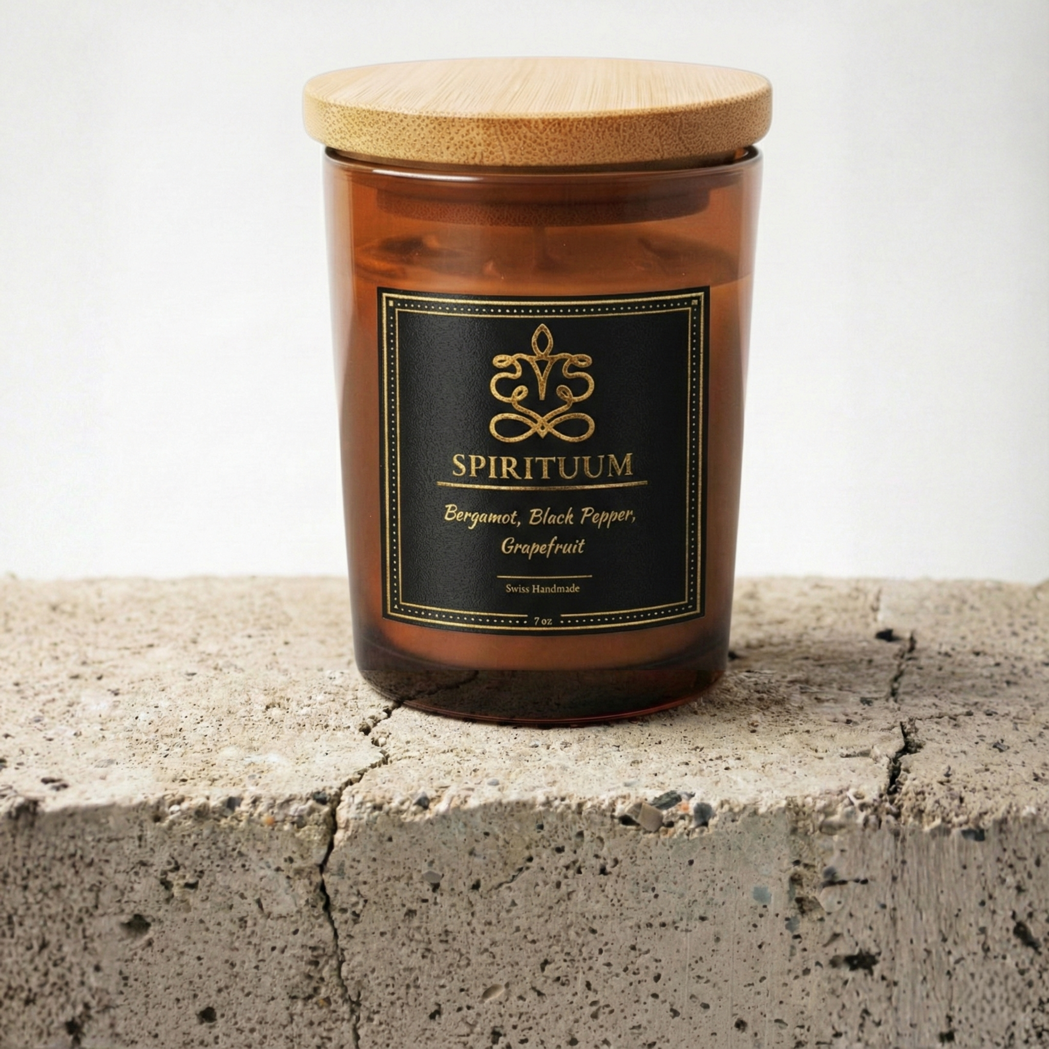 Citrina Flamma – Bergamot, Black Pepper & Grapefruit Candle | 7 oz