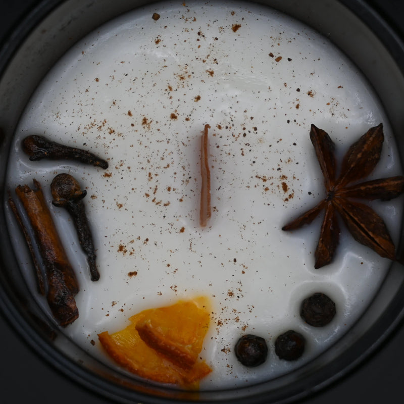 Spes Incensa – Amber, Sandalwood & Cinnamon Candle | 7 oz